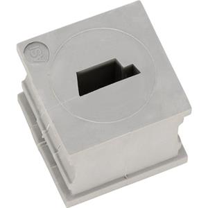 icotek QT ASI 1 Kabeldurchführung Elastomer Grau