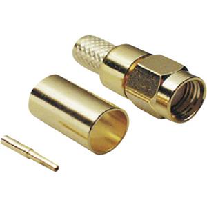 trucomponents TRU COMPONENTS SMA-Reverse-connector Stekker, recht RG 58 1 stuk(s)