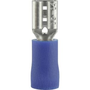 Vogt AG Verbindungstechnik 3905 Huls voor platte stekker Insteekbreedte: 4.8 mm Insteekdikte: 0.8 mm 180 ° Deels geïsoleerd Blauw 1 stuk(s)
