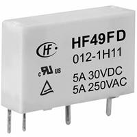Hongfa HF49FD/012-1H12F Printrelais 12 V/DC 5A 1 Schließer