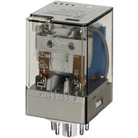 Finder 60.12.9.024.0040 Steckrelais 24 V/DC 10A 2 Wechsler 1St.