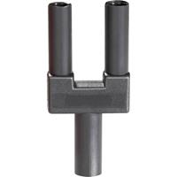 SI-FK 19/4 mB sw Veiligheids-kortsluitingstekker Zwart Stift-Ø: 4 mm Penafstand: 19 mm 1 stuk(s)