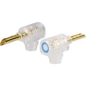 trucomponents TRU COMPONENTS Banaanstekker Stekker, haaks Stift-Ø: 4 mm Rood 1 stuk(s)