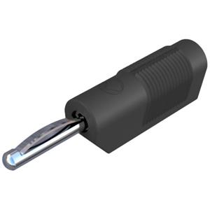 skshirschmann SKS Hirschmann VSB 20 Bananenstecker Stecker, gerade Stift-Ø: 4mm Schwarz