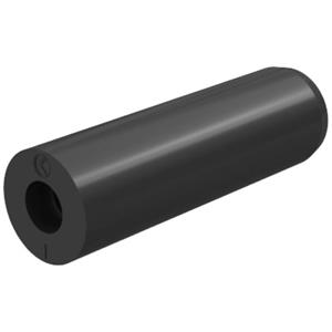 skshirschmann SKS Hirschmann KUN 10 SW Laboratoriumbus Bus, recht Stift-Ø: 4 mm Zwart 1 stuk(s)