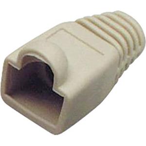 trucomponents TRU COMPONENTS RJ45-connector Cat. 6A met knikbescherming Knikbeschermingsmof Grijs 1582636 1 stuk(s)