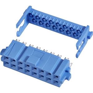 teconnectivity TE Connectivity 1658526-8 Female header Rastermaat: 2.54 mm Totaal aantal polen: 14 Aantal rijen: 2 1 stuk(s)