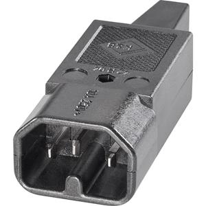 k&b Warmgeräte-Steckverbinder 42R Serie (Netzsteckverbinder) 42R Stecker, gerade Gesamt