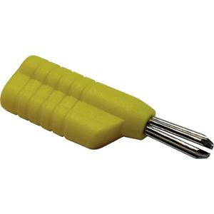 schnepp N 4041 L Pluimstekker Stekker, recht Stift-Ø: 4 mm Geel 1 stuk(s)