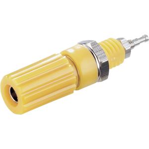 trucomponents TRU Components TC-R1-9 Yellow Polklemme Gelb 10A