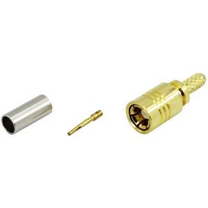 TRU COMPONENTS SMB-connector Koppeling, recht 50 Ω RG 174 1 stuk(s)