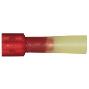 Vogt AG Verbindungstechnik 3963sh Huls voor platte stekker Insteekbreedte: 6.3 mm Insteekdikte: 0.8 mm Volledig geïsoleerd Rood 1 stuk(s)