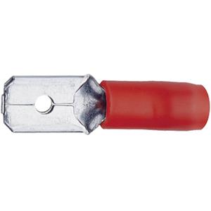Vogt AG Verbindungstechnik 3910 Platte stekker Insteekbreedte: 6.3 mm Insteekdikte: 0.8 mm 180 ° Deels geïsoleerd Rood 1 stuk(s)