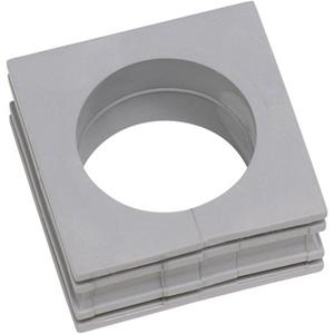 icotek KT 24 Kabeldurchführung geschlitzt Klemm-Ø (max.) 25mm Elastomer Grau