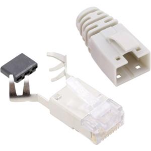 belstewartconnectors BEL Stewart Connectors RJ45 Steckverbinder CAT 6 Stecker, gerade Pole: 8P8C SS39WSE Weiß SS39WSE