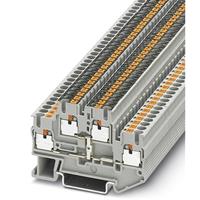 phoenixcontact Phoenix Contact PTTB 2,5-PV BU 3000715 Doppelstockklemme Polzahl: 4 0.14mm² 2.5mm² Blau 50St.