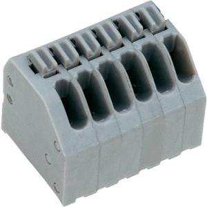 PTR 54191020051F Veerkrachtklemblok 0.75 mm² Aantal polen 2 Kiezel-grijs 1 stuk(s)