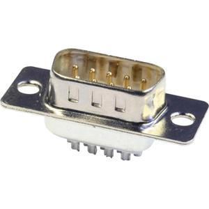ST9LK/V D-sub male connector 180 ° Aantal polen: 9 Soldeerkelk 1 stuk(s)
