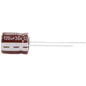 jamicon TLR101M1AD11M Elektrolytische condensator THT 2 mm 100 µF 10 V 20 % (Ø x l) 5 mm x 11 mm 1 stuk(s)