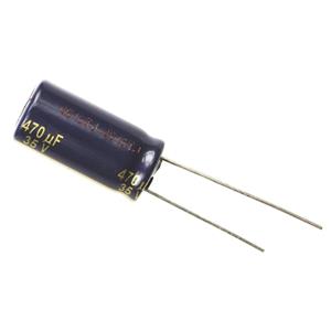 panasonic EEU-FC1V471 Elektrolytische condensator Radiaal bedraad 5 mm 470 µF 35 V 20 % (Ø) 10 mm 1 stuk(s)