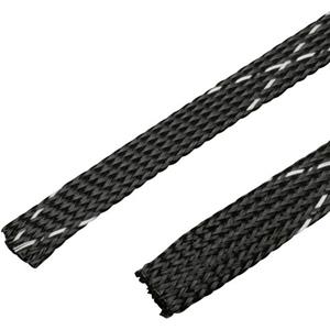 Panduit SE25PFR-TR0 Gevlochten slang Zwart PET 9.50 tot 3.20 mm per meter