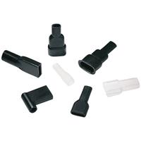 hellermanntyton HV2103 PVC-FR BK 1000 Knickschutztülle Klemm-Ø (max.) 4.5mm PVC Schwarz