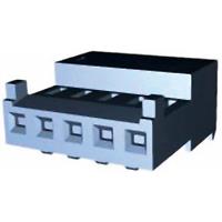 teconnectivity TE Connectivity Female header (standaard) MTA-156 Totaal aantal polen 5 3-643816-5 1 stuk(s)
