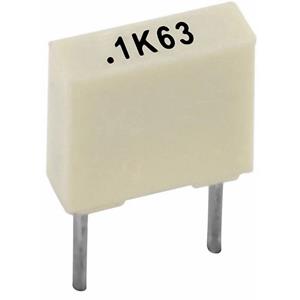 R82EC1220AA50K+ 1 stuk(s) Polyester condensator Radiaal bedraad 2.2 nF 100 V 10 % 5 mm (l x b x h) 7.2 x 2.5 mm x 6.5 mm
