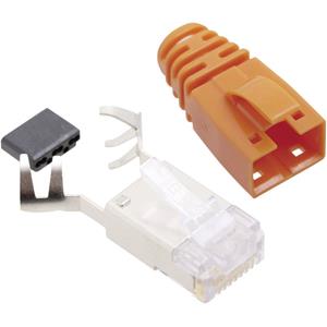 belstewartconnectors BEL Stewart Connectors SS39ORE RJ45 stekker CAT 6 Stekker, recht Aantal polen: 8P8C Oranje 1 stuk(s)