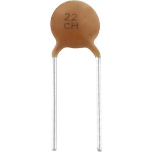 trucomponents TRU COMPONENTS TC-K68PF500V Keramische condensator THT 68 pF 500 V 10 % 1 stuk(s)