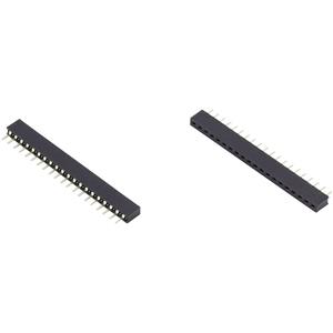 connfly Female header (standaard) Aantal rijen: 1 Aantal polen per rij: 2 DS1026-01-1*2S8BV 1 stuk(s)