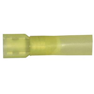 Vogt AG Verbindungstechnik 3967sh Huls voor platte stekker Insteekbreedte: 6.3 mm Insteekdikte: 0.8 mm Volledig geïsoleerd Geel 1 stuk(s)