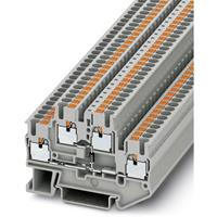 phoenixcontact Phoenix Contact PTTB 2,5-DIO/O-U 3210923 Durchgangsreihenklemme Polzahl: 4 0.14mm² 2.5mm² Grau 50S