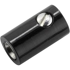 Kahlert Licht Miniatur-Laborbuchse Buchse, gerade Stift-Ø: 2.6mm Schwarz