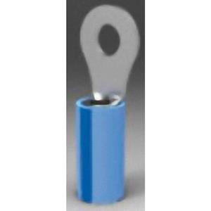 TE Connectivity 320561 Ringkabelschoen Dwarsdoorsnede (max.): 2.602 mm² Gat diameter: 3.51 mm Deels geïsoleerd Blauw 1 stuk(s)