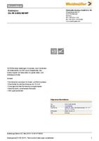 Weidmüller 2885630000 THM SE-W 25 GE 250St.