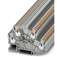 phoenixcontact Phoenix Contact PTTBS 2,5-DIO/O-U 3210282 Bauelementreihenklemme Polzahl: 4 0.14mm² 2.5mm² Grau 50