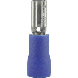 Vogt AG Verbindungstechnik 389905 Platte stekker (female) Insteekbreedte: 2.8 mm Insteekdikte: 0.5 mm 180 ° Deels geïsoleerd Blauw 1 stuk(s)
