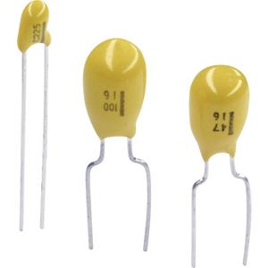 Tantal-Kondensator THT 2.5mm 0.22 µF 35V 20% (B x H) 4mm x 14mm