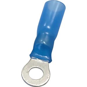 trucomponents TRU COMPONENTS 1582979 Ringkabelschoen Met krimpkous Dwarsdoorsnede (max.): 2.50 mm² Deels geïsoleerd Blauw 1 stuk(s)