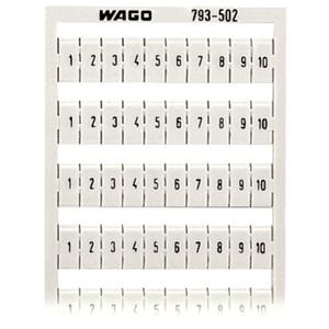Wago 793-502 Markeringskaarten 1 stuk(s)