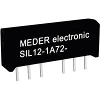 standexmederelectronics StandexMeder Electronics SIL12-1A72-71D Reed-Relais 1 Schließer 12 V/DC 0.5A 10W SIL-4