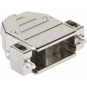 harting 09 67 037 0443 D-sub behuizing Aantal polen: 37 Kunststof, gemetalliseerd 180 ° Zilver 1 stuk(s)