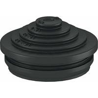 obobettermann EDS M25 SW Stufennippel Kunststoff Schwarz 100St.