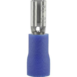 Vogt AG Verbindungstechnik 389908 Huls voor platte stekker Insteekbreedte: 2.8 mm Insteekdikte: 0.8 mm 180 ° Deels geïsoleerd Blauw 1 stuk(s)