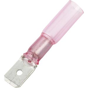 dsgcanusa DSG Canusa 7935100302 Platte stekker Insteekbreedte: 6.3 mm Insteekdikte: 0.8 mm 180 ° Deels geïsoleerd Rood 1 stuk(s)