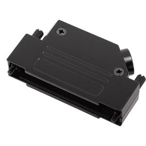 encitech D45ZK37-BK-K D-sub behuizing Aantal polen: 37 Volledig metaal 45 ° Zwart 1 stuk(s)