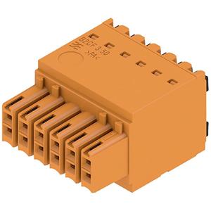 Weidmüllerler B2CF 3.50/12/180 SN OR BX Leiterplattensteckverbinder Gesamtpolzahl 12 Anzahl Reihen 1 P