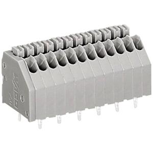 Wago 250-405 Veerkrachtklemblok 0.50 mm² Aantal polen 5 Grijs 1 stuk(s)