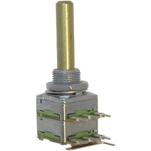 Potentiometer Service 63256-02600-4166/B25K Draaipotmeter 1-slag Stereo 0.2 W 25 kΩ 1 stuk(s)